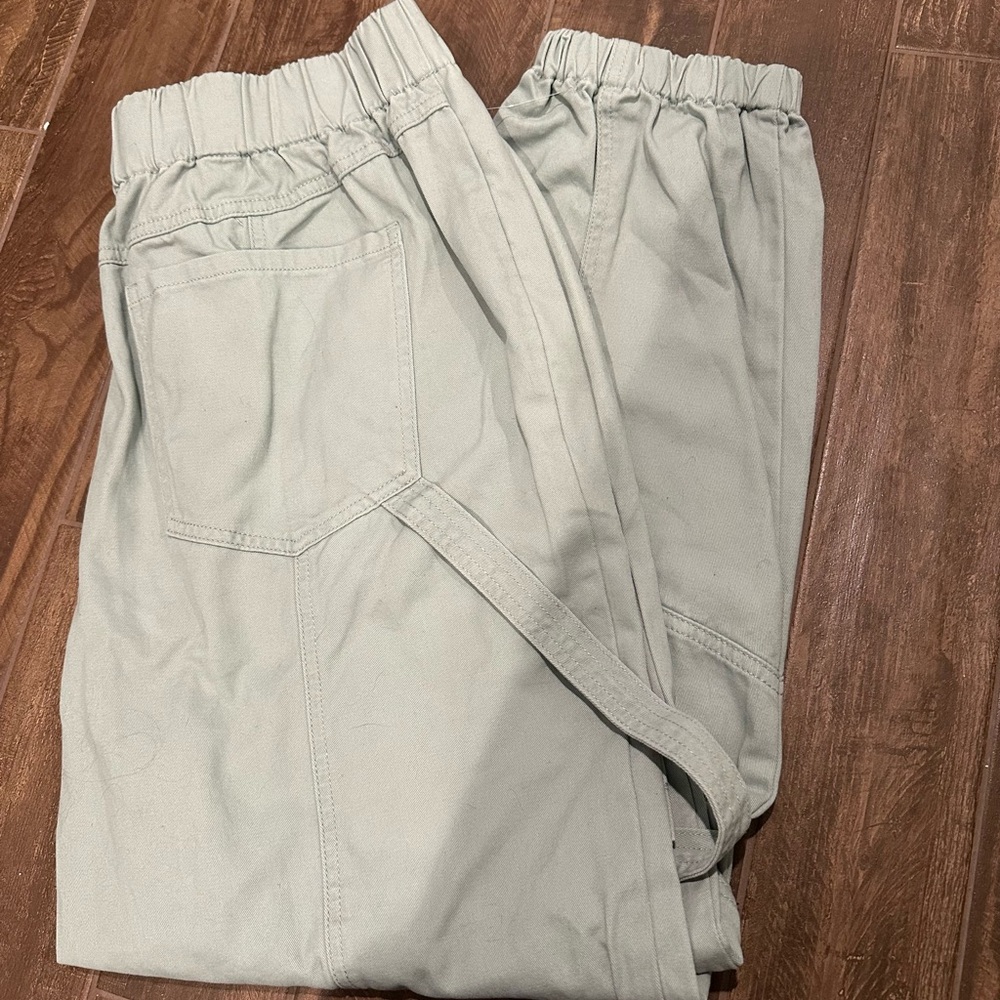 Forever 21 Women’s Mint Green Cargo Pants - SIZE XL - Picture 8 of 8